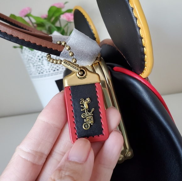 Coach Disney Mickey Mouse X Kisslock Bag - Picture 6 of 16